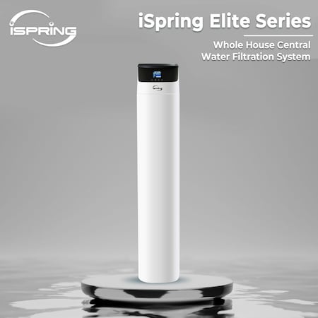 Ispring Whole House Central Water Filter System with Automatic Control Head WCF200K